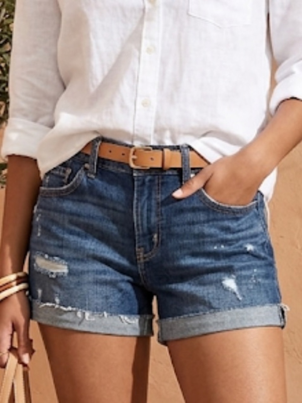 NWOT American Eagle Shortie Jean Shorts(size 10)